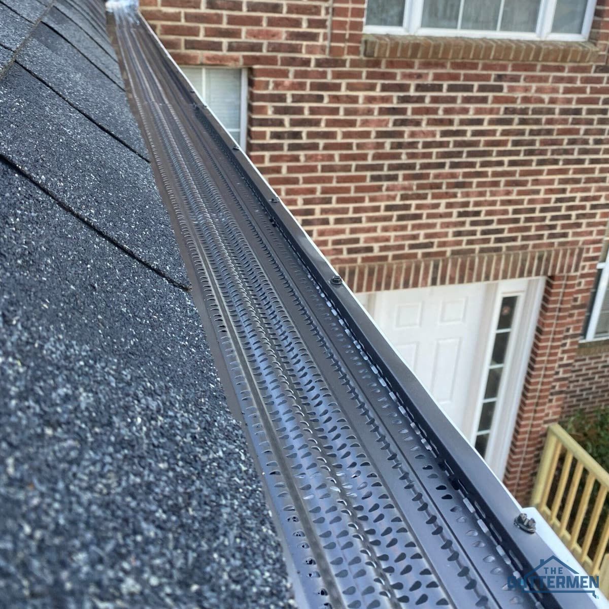 New Wave gutter guard by Leaf Solutions installed on residential home