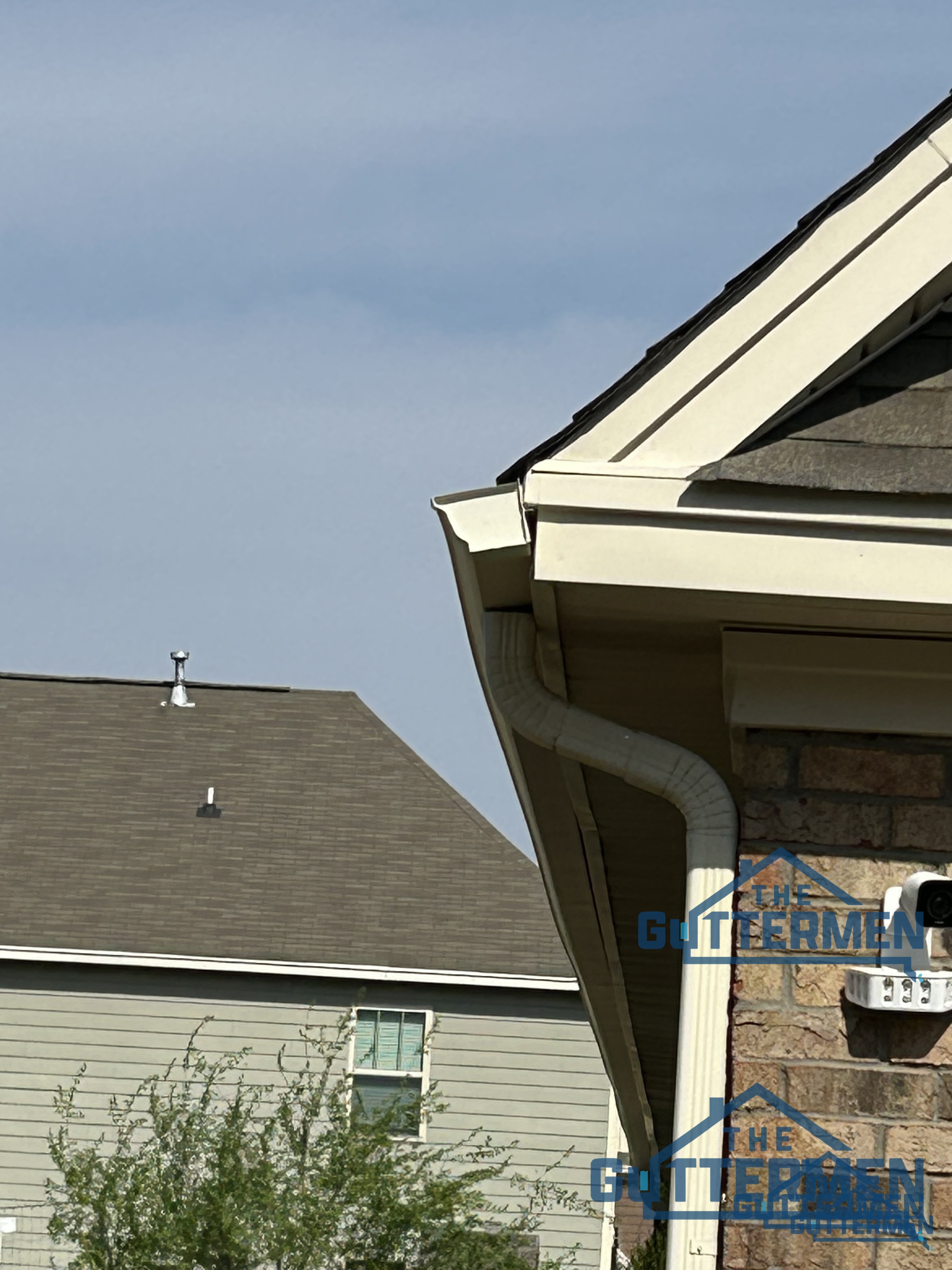 Gutter repair work